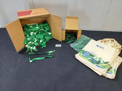 Lot of gadgets with tote bags,pens and keycords