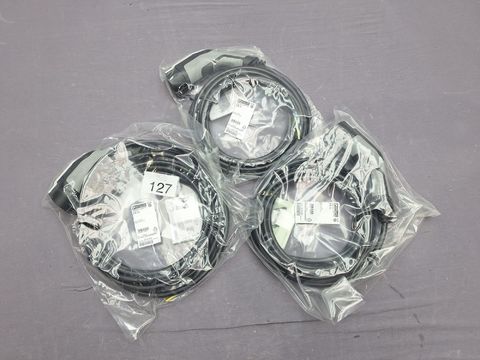 3x Phoenix Contact EV-laadkabel – Type EV-T1G3C-1AC32A-6.5M6.0ESBK01+accessoires