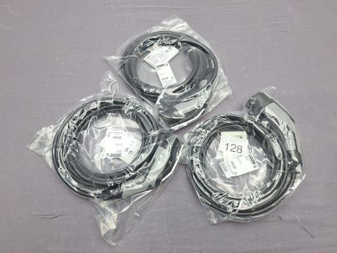 3x Phoenix Contact EV-laadkabel – Type EV-T1G3C-1AC32A-6.5M6.0ESBK01+accessoires