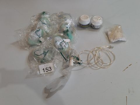 Lot maskers voor zuurstof