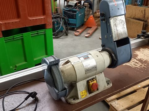 Slijpmachine en bandschuurmachine HBM 200 mm