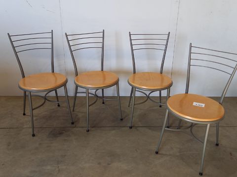 4 eetkamerstoelen