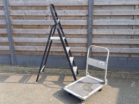 Platformwagen inklapbaar + trapladder