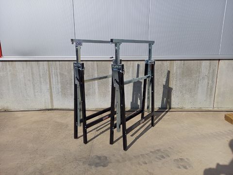 2 in hoogte verstelbare metalen schragen