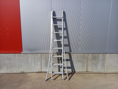 2-delige schuifladder "Solide" 2x8