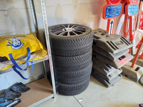 4 velgen met band 18"Mercedes AMG
