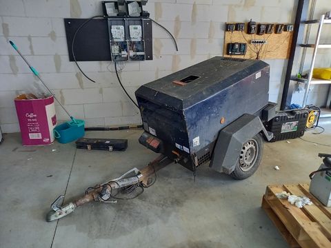 Mobiele Compressor Doosan, bwj 2008, model R1051F, UN 5720FXX8Y122511