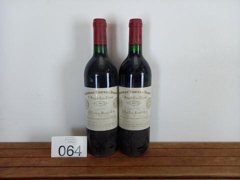 Cheval Blanc 1992, 2 flessen