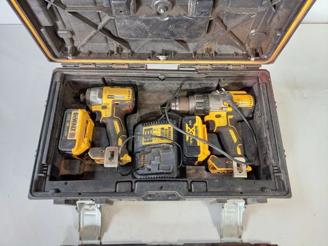 Dewalt accu schroefmachine+slagmoersleutel
