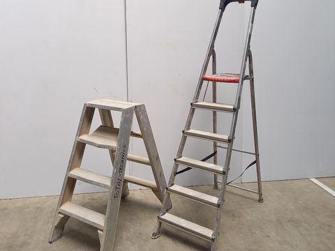 2 ladders(Altrex en Solide)