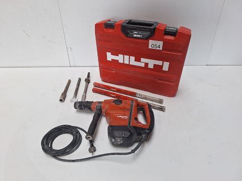 Hilti TE 60-AVR boorhamer 220v met koffer,boren en beitels