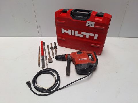 Hilti TE 50-AVR-boorhamer 220v met koffer,boren en beitels