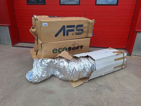 Lot ±30m flexibele geïsoleerde ventilatieslang Ø315mm
