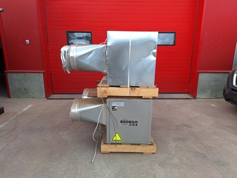 4 Centrifugaal ventilatie-units "Sodeca"