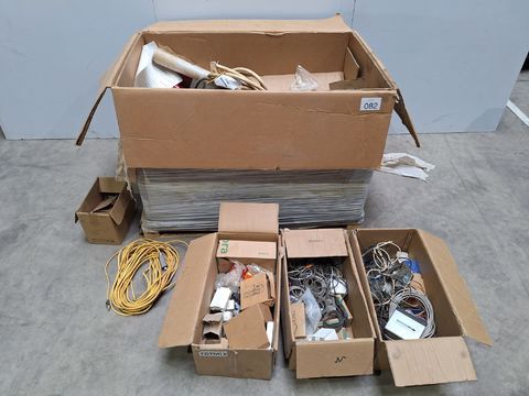 Box met diverse elektro componenten voor industrie/machines