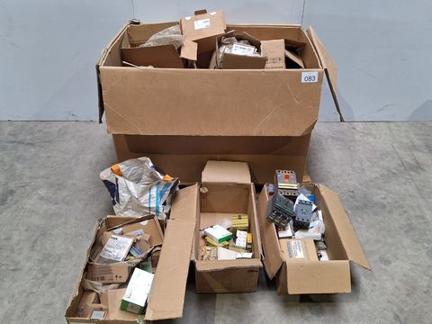 Box met diverse elektro componenten voor industrie/machines