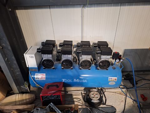 Toolmania 200L professionele compressor 220v