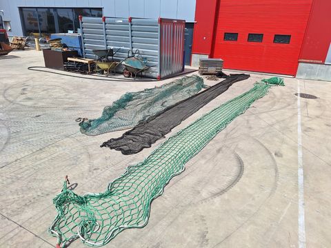 Lot de 5 filets de sécurité divers pour rayonnages