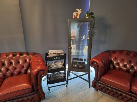 Ikea metaal vitrinekast+keukentrolley