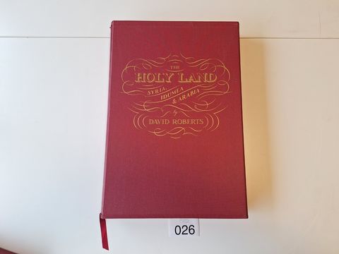 David Roberts – The Holy Land, Syria, Idumea & Arabia (illustratieboek, folioformaat)