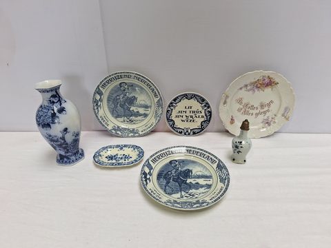 Lot Europees decoratief keramiek – cultuur & ambacht oa V&B