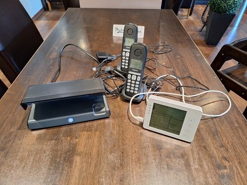 Lot valsgelddetectie,Gigaset en co2 monitor