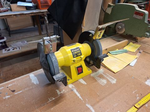 Einhell BD 150 dubbelzijdige tafelslijpmachine