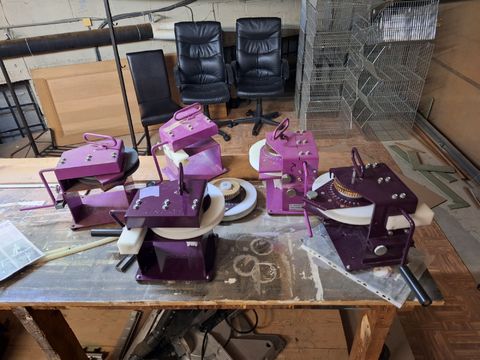 Set van 5 Forest en KS Systems buigapparaten