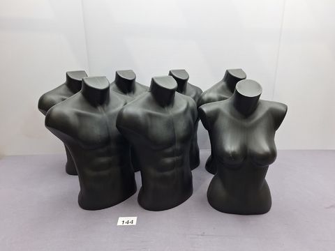 Professionele mannequinset voor kledingdisplay – 6x man + 1x vrouw