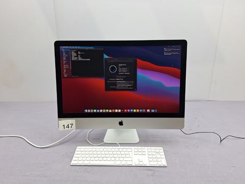 Apple iMac 27" – macOS Big Sur