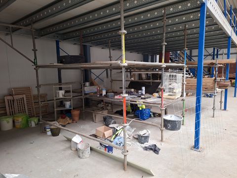 Gebruikte steiger +/-10lm (modulair)