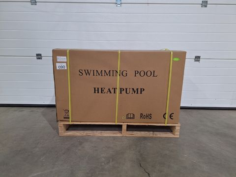 Professionele zwembad warmtepomp, model MAXPUMP-20RE, nieuw en verpakt in originele doos