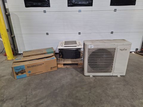 MaxiCool Multi Inverter Split airco-installatie – buitenunit + cassette binnenunit + accessoires