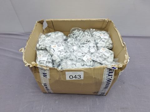 Afsluitdoppen type PG16-TPE  grijs / wit kunststof