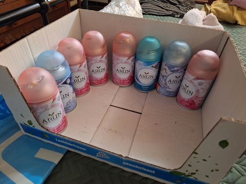 8 stuks diverse Arun Luchtverfrissers