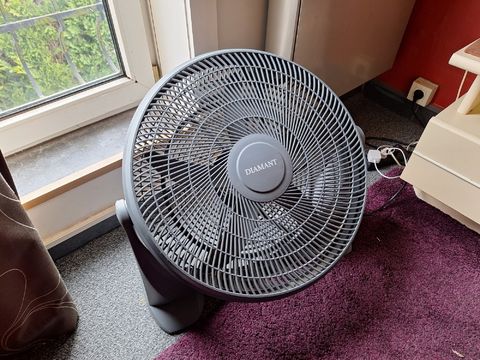 Diamant Vloerventilator (50 cm)