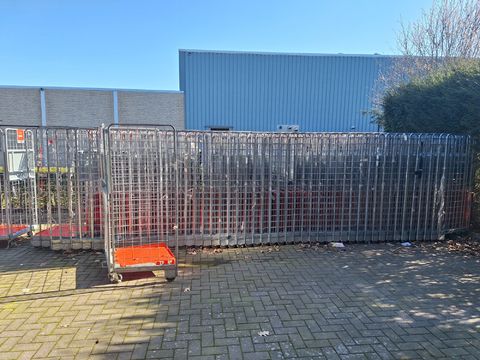 51 rolcontainers / rolkooien – 500 kg – Hoza - plastic bodem, nestbaar