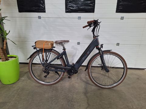 Elektrische Damesfiets Jools V30 Direct Drive - Grijs/Blauw(zonder oplader)