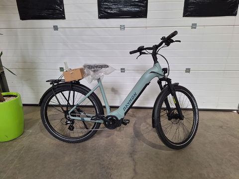 Elektrische Damesfiets Raymon TourRay E-Select - Mintgroen - Yamaha Middenmotor