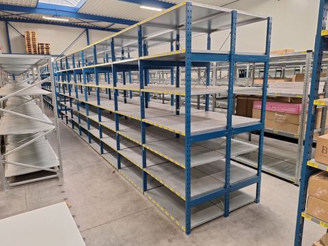 2 x 8 lopende meter legbordstellingen "Bosal"