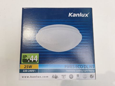 Set van 4 Spatwaterdichte Plafondlampen (IP44) - Kanlux - Nieuw in Doos