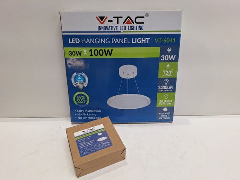 V-TAC VT-6041 LED Hanging Panel Light 30W Rond - Hanglamp