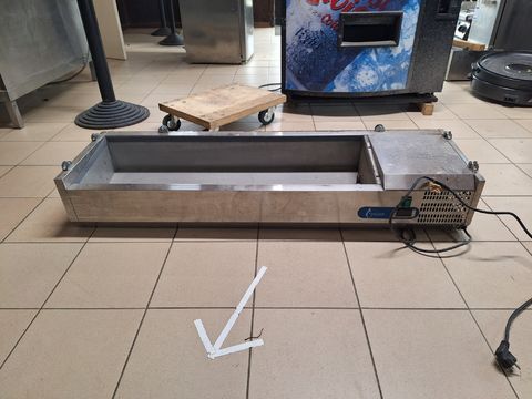 Professionele RVS Opzetkoelvitrine - TopCold