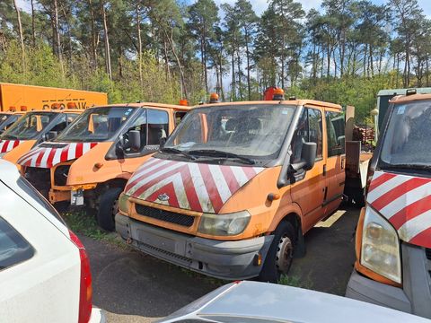 Ford Transit (2003) Lichte Vrachtwagen met HMF Laadkraan