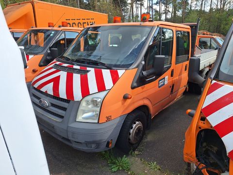 Ford Transit 2.4 TDCI (2010) – Dubbele Cabine met Scattolini Kipper