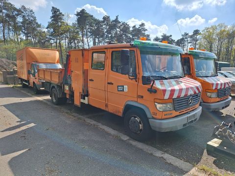Mercedes-Benz Vario 814 D met Palfinger PC 1500 Kraan