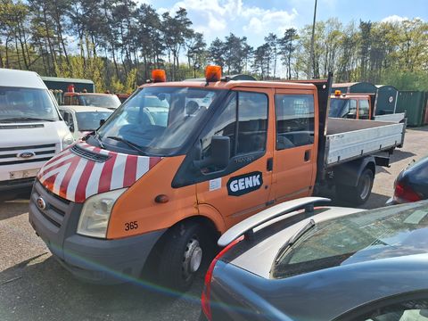 Ford Transit Dubbele Cabine met Kipper
