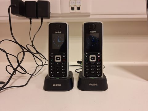 2 Handsets + Basisstations Telefoons Yealink