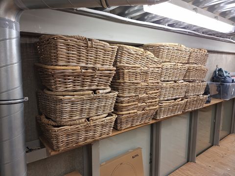 Lot Rotan manden (18st)