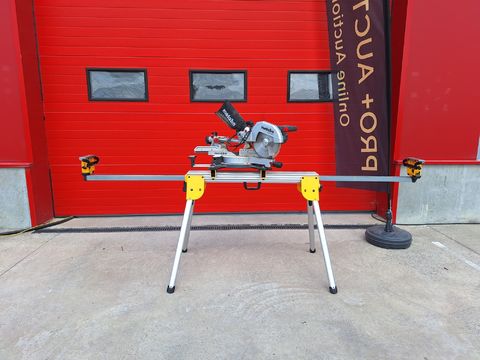 Metabo Afkortzaag KGS 254 M op DeWalt Onderstel